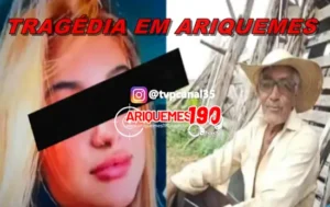 Idosa mesmo baleada pediu ajuda em grupo de WhatsApp. Neta matou o avô e atirou contra avó na área rural de Ariquemes
