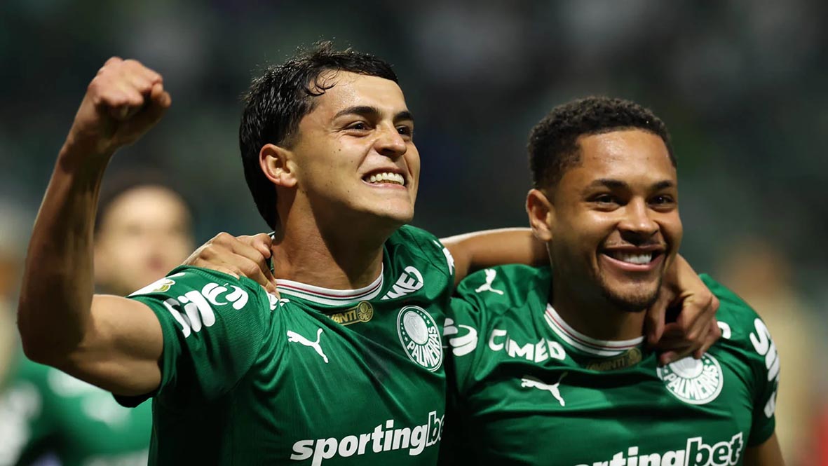 Palmeiras goleia o Jacuipense e encaminha vaga às oitavas da Copa do Brasil