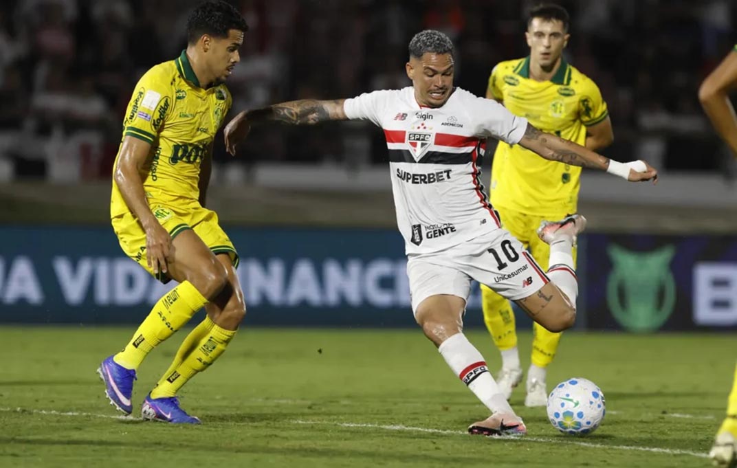 São Paulo vence o Mirassol e encerra sequência negativa no Brasileirão